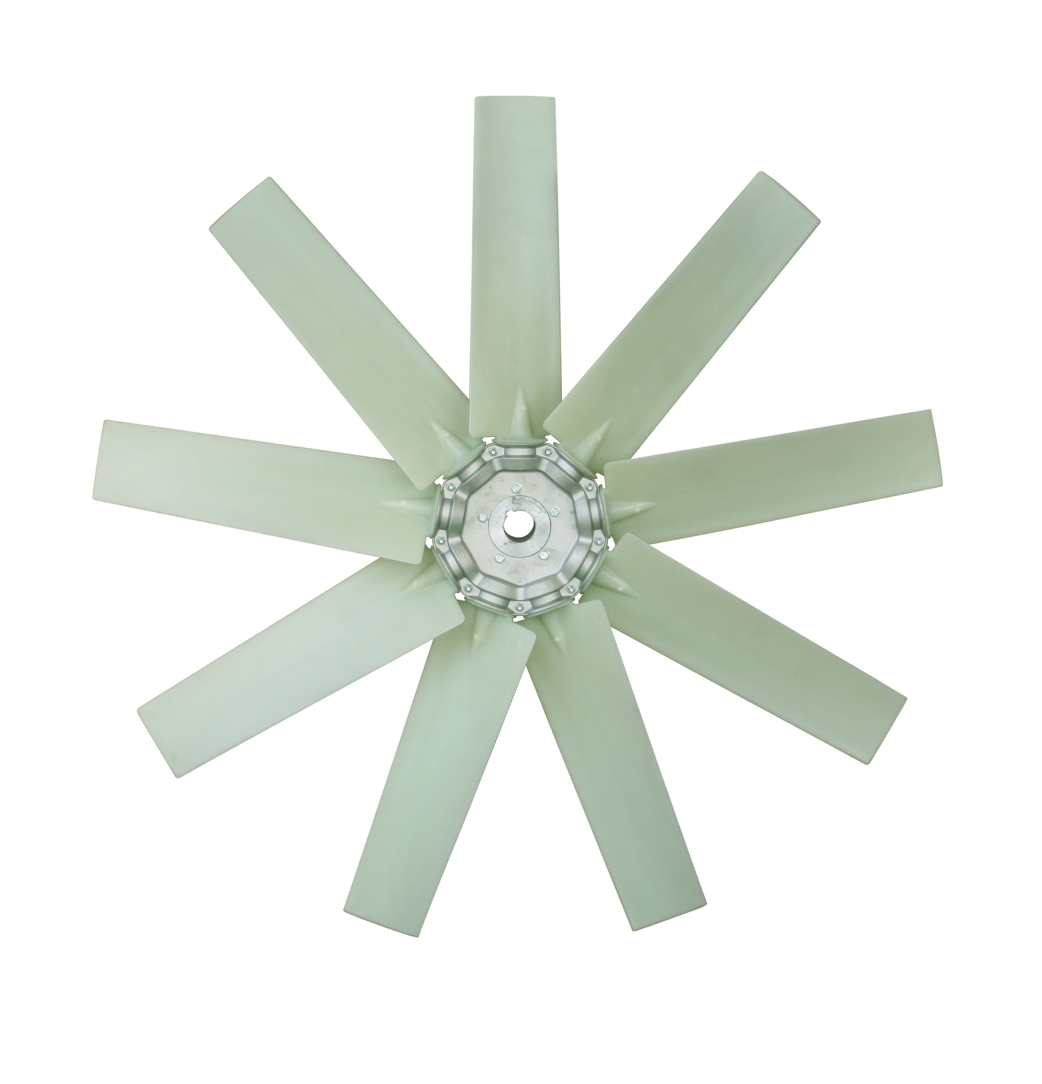 plastic fan blades for industrial axial ventilation fan